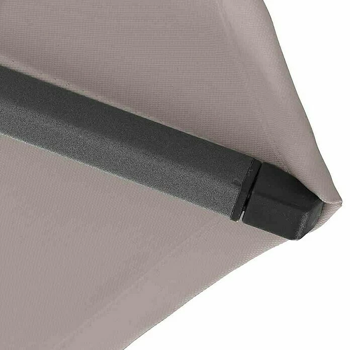 BAUHAUS Siena Garden Sonnenschirm Avio Taupe, L X B: 250 X 250 Cm 6 BAUHAUS Siena Garden Sonnenschirm Avio Taupe, L X B: 250 X 250 Cm – Bild 4