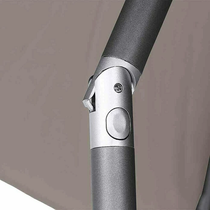 BAUHAUS Siena Garden Sonnenschirm Avio Taupe, L X B: 250 X 250 Cm 7 BAUHAUS Siena Garden Sonnenschirm Avio Taupe, L X B: 250 X 250 Cm – Bild 5