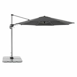 BAUHAUS Doppler Active Pendelschirm Anthrazit, 370 Cm