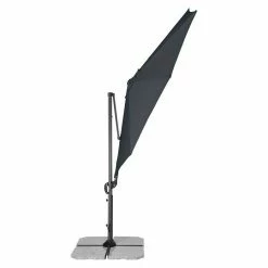 BAUHAUS Derby Ravenna Pendelschirm Smart Anthrazit, Durchmesser: 293 Cm -Sonnenschirme Verkaufsgeschäft 12 513