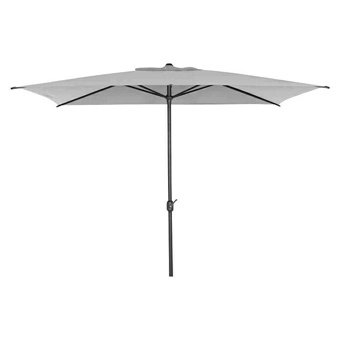 BAUHAUS Siena Garden Sonnenschirm Isa Grau, L X B: 300 X 200 Cm 3 BAUHAUS Siena Garden Sonnenschirm Isa Grau, L X B: 300 X 200 Cm