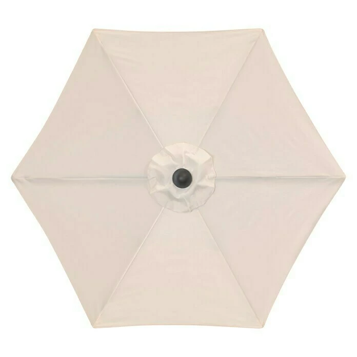 BAUHAUS Derby Basic Lift Sonnenschirm Neo Natur, Durchmesser: 180 Cm 6 BAUHAUS Derby Basic Lift Sonnenschirm Neo Natur, Durchmesser: 180 Cm – Bild 4