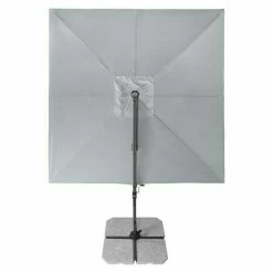 BAUHAUS Derby Ravenna Pendelschirm AX Hellgrau, L X B: 268 X 268 Cm -Sonnenschirme Verkaufsgeschäft 12 548