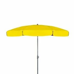 BAUHAUS Doppler Sunline Sonnenschirm Neo Gelb, Ø X H: 200 X 240 Cm