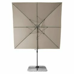 BAUHAUS Derby Ravenna Pendelschirm AX Greige, L X B: 268 X 268 Cm -Sonnenschirme Verkaufsgeschäft 12 589