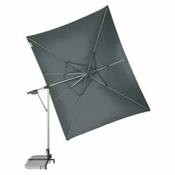 BAUHAUS Doppler Sunline Pendelschirm Anthrazit, L X B: 298 X 225 Cm -Sonnenschirme Verkaufsgeschäft 12 605