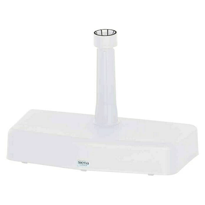 BAUHAUS Balkonschirmständer L X B: 50 X 25 Cm, Für Rohrdurchmesser: 19 - 36, Weiß, 20 Kg 3 BAUHAUS Balkonschirmständer L X B: 50 X 25 Cm, Für Rohrdurchmesser: 19 - 36, Weiß, 20 Kg