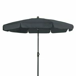 BAUHAUS Doppler Sunline Sonnenschirm Neo Anthrazit, Ø X H: 150 X 230 Cm