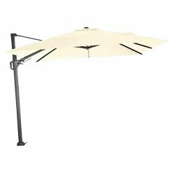 BAUHAUS Siena Garden Ampelschirm Sunset N+ Ecru, L X B: 300 X 300 Cm