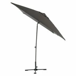 BAUHAUS Sunfun Sonnenschirm Livorno Anthrazit, 200 X 250 Cm -Sonnenschirme Verkaufsgeschäft 12 67