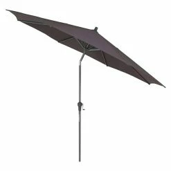 BAUHAUS Siena Garden Sonnenschirm Avio Anthrazit, Durchmesser: 300 Cm