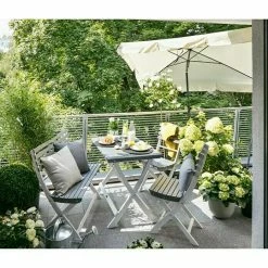 BAUHAUS Sunfun Balkonschirm Messina II Natur, 180 X 120 Cm -Sonnenschirme Verkaufsgeschäft 12 71