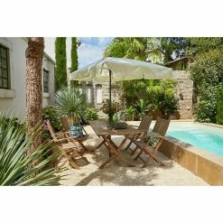 BAUHAUS Sunfun Balkonschirm Messina II Natur, 180 X 120 Cm -Sonnenschirme Verkaufsgeschäft 12 73