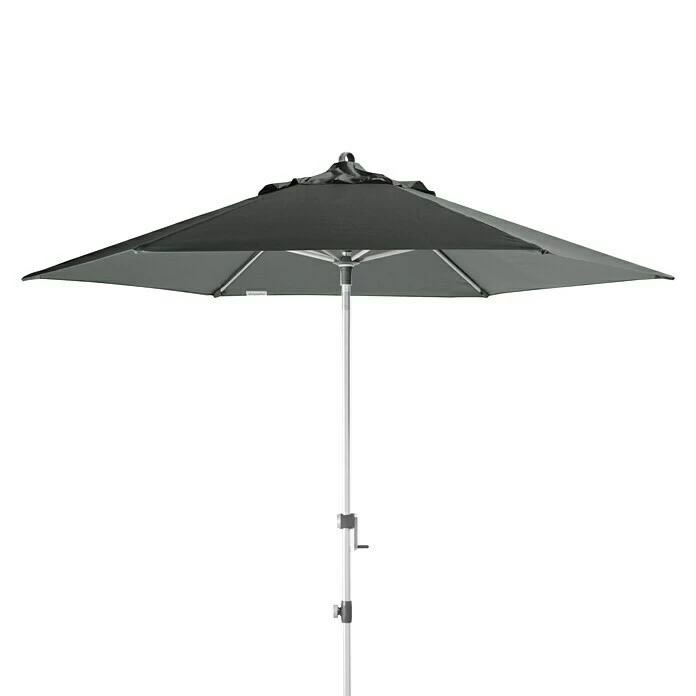 BAUHAUS Doppler Expert Kurbelschirm Auto Tilt Anthrazit, Durchmesser: 280 Cm 3 BAUHAUS Doppler Expert Kurbelschirm Auto Tilt Anthrazit, Durchmesser: 280 Cm