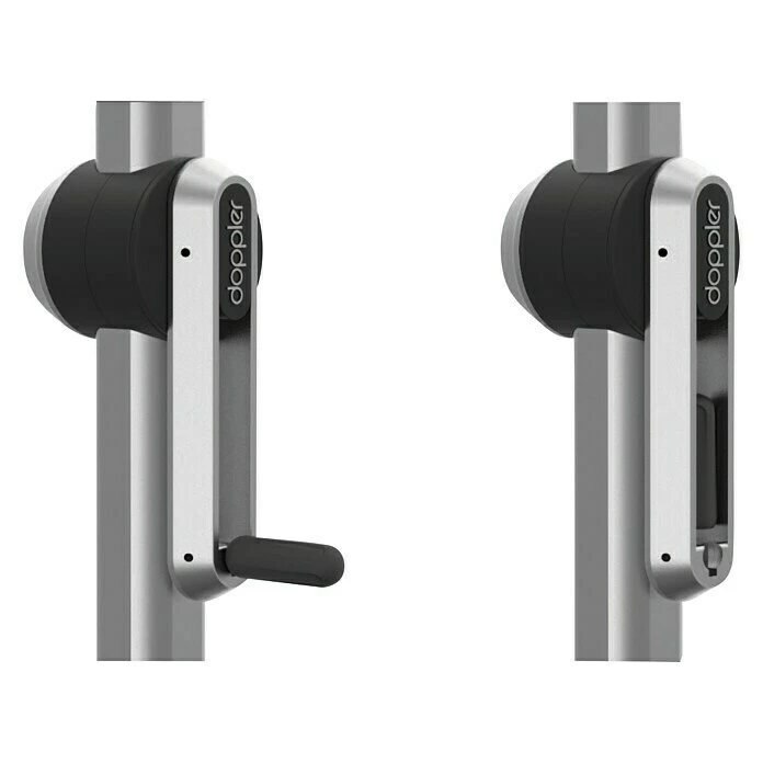 BAUHAUS Doppler Expert Kurbelschirm Auto Tilt Anthrazit, Durchmesser: 280 Cm 7 BAUHAUS Doppler Expert Kurbelschirm Auto Tilt Anthrazit, Durchmesser: 280 Cm – Bild 5