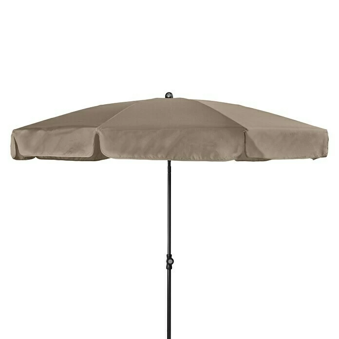 BAUHAUS Doppler Sunline Sonnenschirm Neo Greige, Ø X H: 200 X 240 Cm 3 BAUHAUS Doppler Sunline Sonnenschirm Neo Greige, Ø X H: 200 X 240 Cm