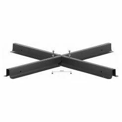 BAUHAUS Siena Garden Plattenständer 100 X 100 Cm, Passend Für: Ampelschirme Bis 300 X 300 Cm Bzw. Durchmesser Bis 350 Cm, Anthrazit