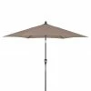 BAUHAUS Siena Garden Sonnenschirm Avio Taupe, Durchmesser: 250 Cm -Sonnenschirme Verkaufsgeschäft 12 759