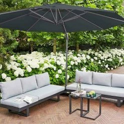 BAUHAUS Siena Garden Ampelschirm Sunset N+ Anthrazit, Durchmesser: 350 Cm 9 BAUHAUS Siena Garden Ampelschirm Sunset N+ Anthrazit, Durchmesser: 350 Cm -Sonnenschirme Verkaufsgeschäft 12 767