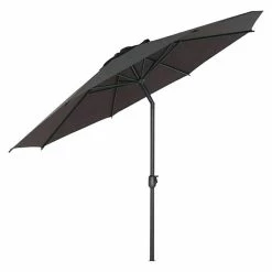 BAUHAUS Siena Garden Sonnenschirm Isa Anthrazit, Durchmesser: 300 Cm -Sonnenschirme Verkaufsgeschäft 12 8