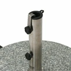 BAUHAUS Siena Garden Granitschirmständer Grau, 40 Kg -Sonnenschirme Verkaufsgeschäft 12 829