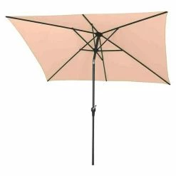 BAUHAUS Siena Garden Sonnenschirm Avio Ecru, L X B: 200 X 250 Cm -Sonnenschirme Verkaufsgeschäft 12 833