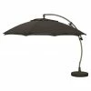 BAUHAUS Ampelschirm Mit Schirmständer Anthrazit, Durchmesser: 375 Cm