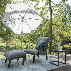 BAUHAUS Siena Garden Sonnenschirm Avio Stone, Durchmesser: 250 Cm -Sonnenschirme Verkaufsgeschäft 12 876