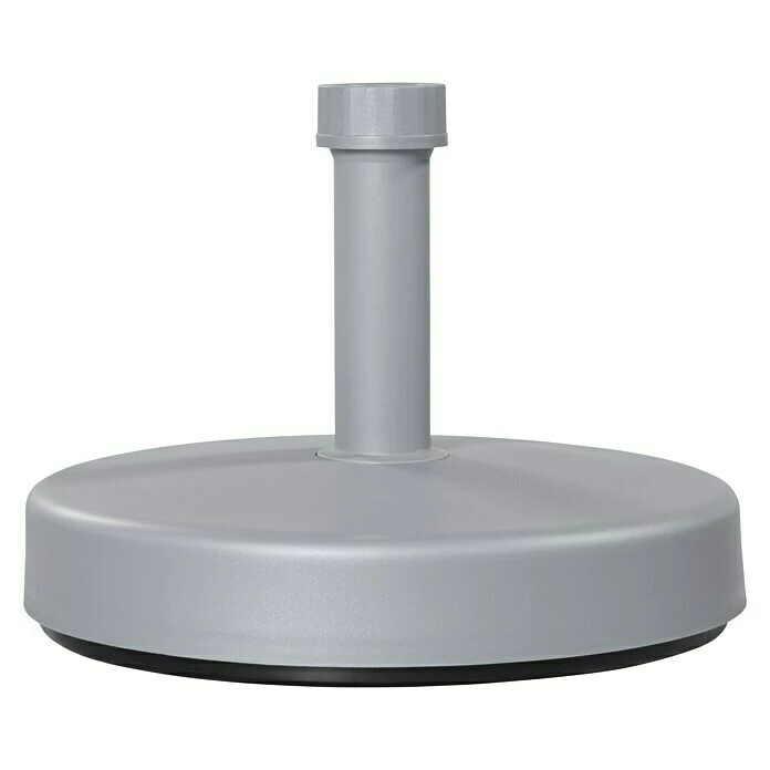 BAUHAUS Doppler Schirmständer Rund Befüllbar, Ø X H: 45 X 11 Cm, Silber 4 BAUHAUS Doppler Schirmständer Rund Befüllbar, Ø X H: 45 X 11 Cm, Silber – Bild 2