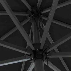 BAUHAUS Siena Garden Sonnenschirm Gastro Anthrazit, Durchmesser: 400 Cm -Sonnenschirme Verkaufsgeschäft 12 907