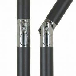 BAUHAUS Derby Basic Lift Sonnenschirm Neo Anthrazit, Durchmesser: 180 Cm -Sonnenschirme Verkaufsgeschäft 12 937