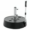 BAUHAUS Doppler Expert Schirmständer Rund Easy Move Switch 50 Kg -Sonnenschirme Verkaufsgeschäft 12 939