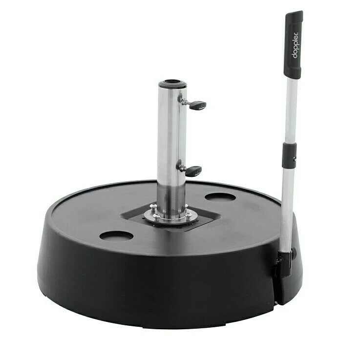 BAUHAUS Doppler Expert Schirmständer Rund Easy Move Switch 50 Kg 3 BAUHAUS Doppler Expert Schirmständer Rund Easy Move Switch 50 Kg