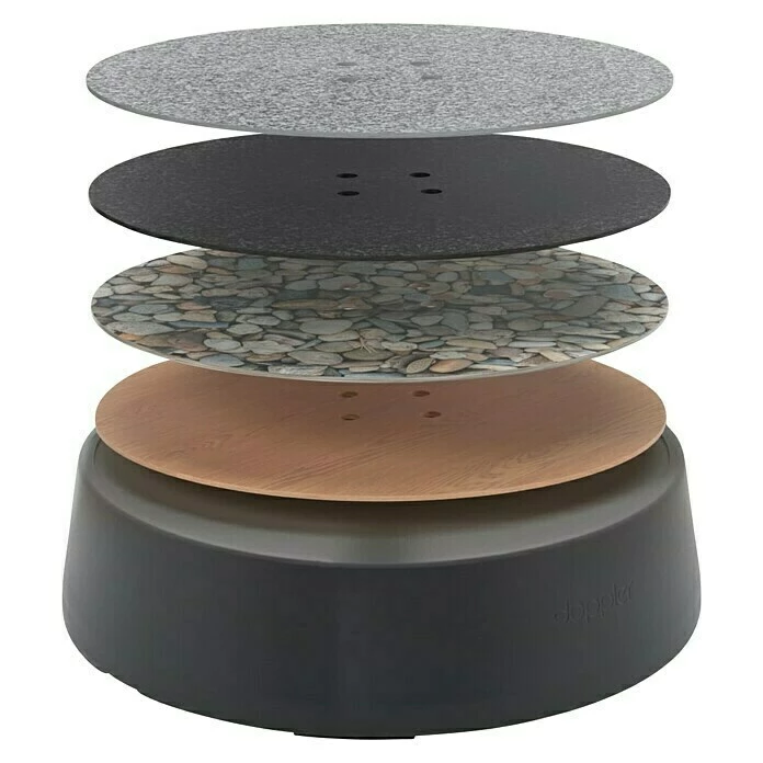 BAUHAUS Doppler Expert Schirmständer Rund Easy Move Switch 50 Kg 4 BAUHAUS Doppler Expert Schirmständer Rund Easy Move Switch 50 Kg – Bild 2