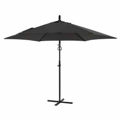 BAUHAUS Siena Garden Ampelschirm Leo N+ Anthrazit, Durchmesser: 300 Cm -Sonnenschirme Verkaufsgeschäft 12 976